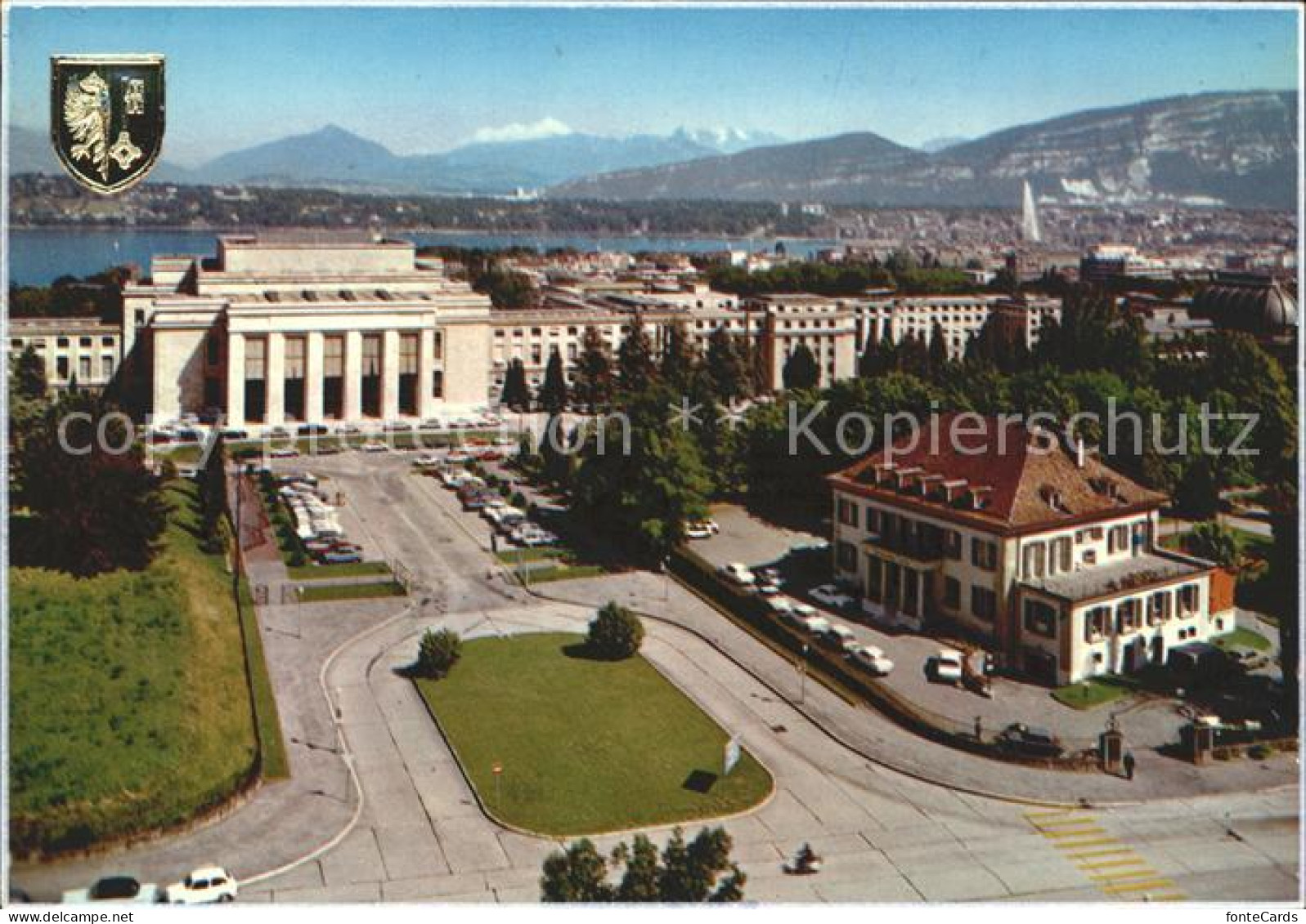 12033549 Geneve GE UNO-Gebaeude Palais Des Nations Geneve - Sonstige & Ohne Zuordnung