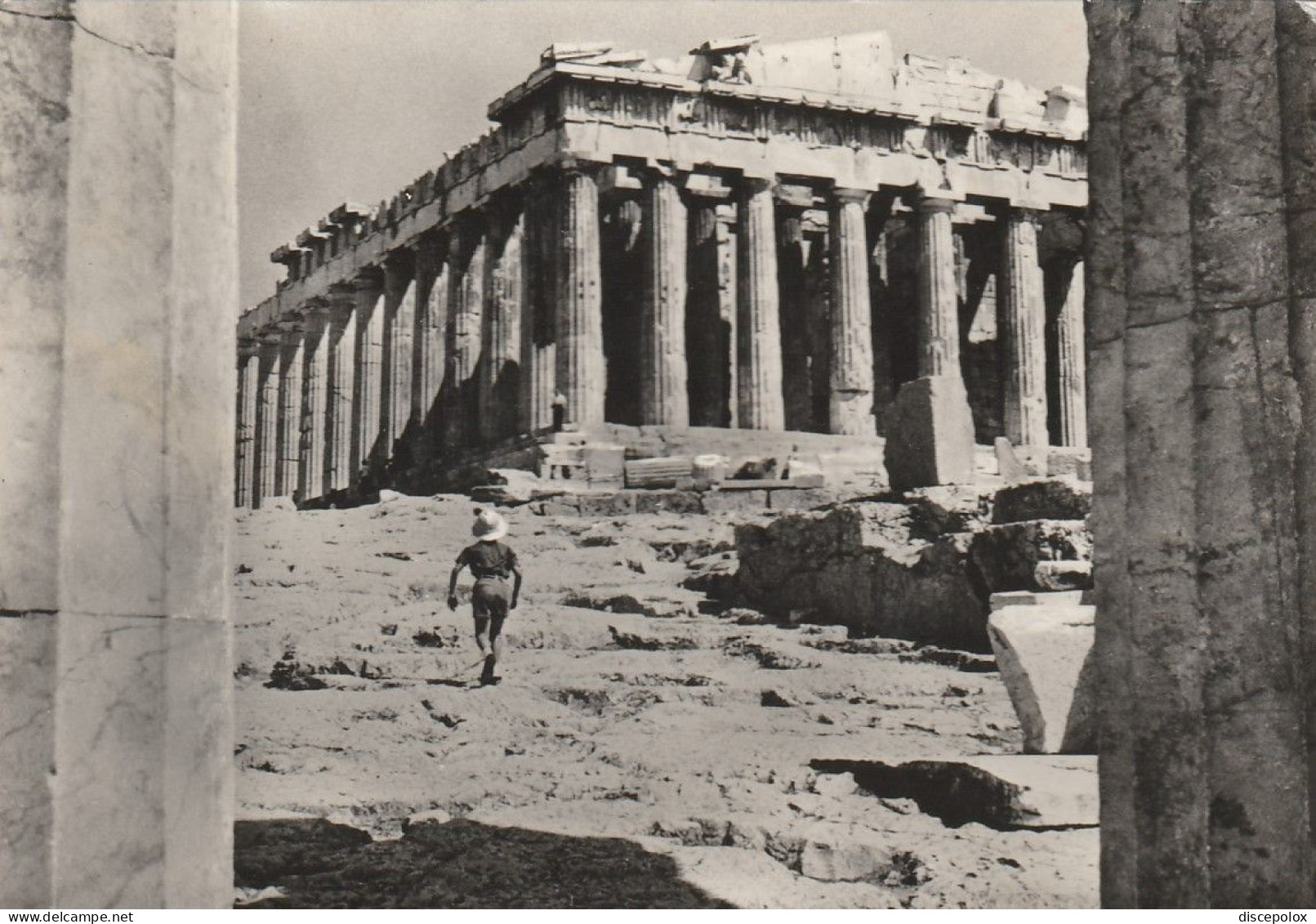 AD473 Athenai Athens Athenes Atene Athen - Akropolis Acropoli Akropole - Parthénon Partenone / Viaggiata 1956 - Greece