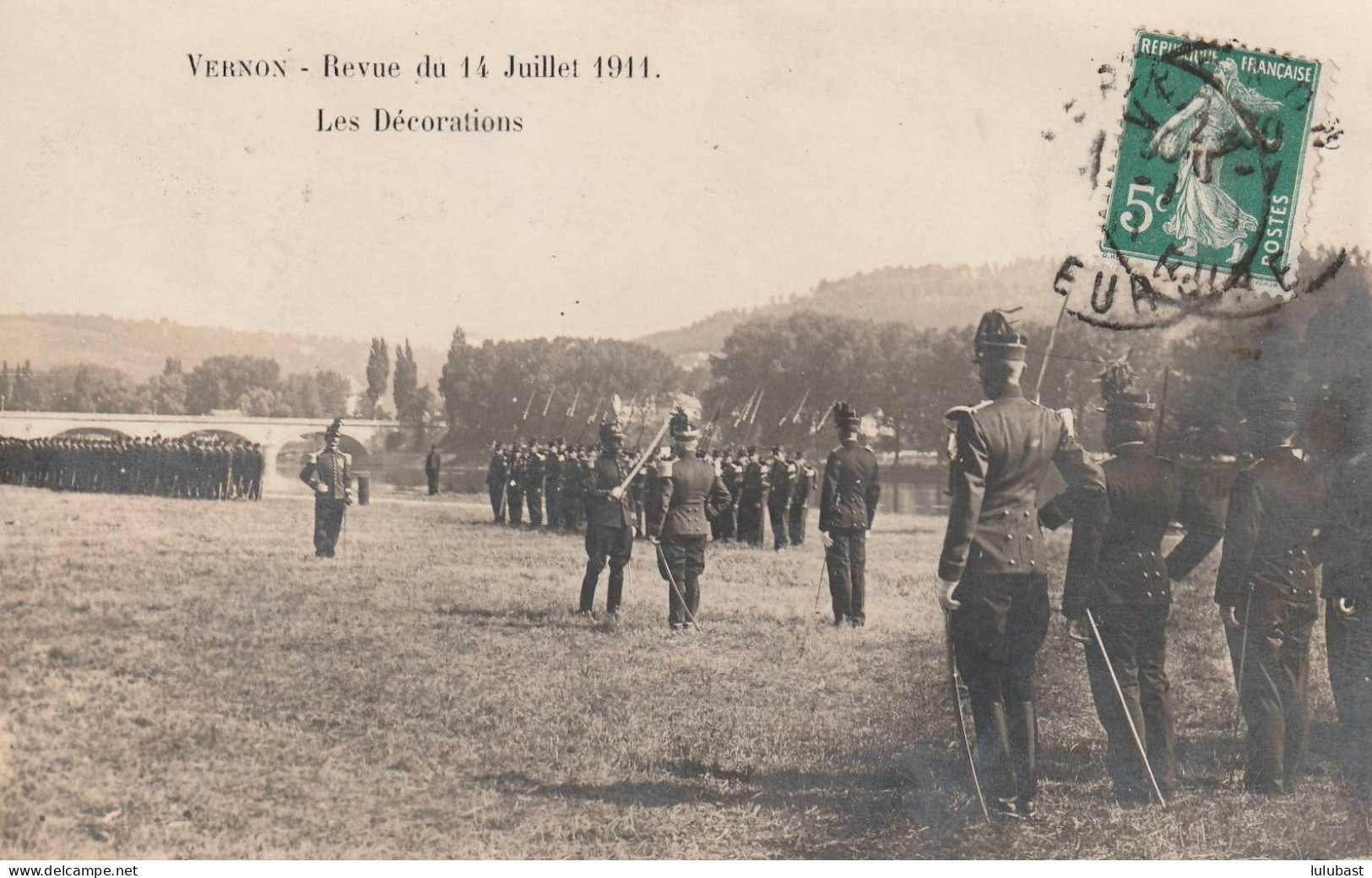 VERNON : Revue Du 14 Juillet 1911 - Les Décorations. - Vernon