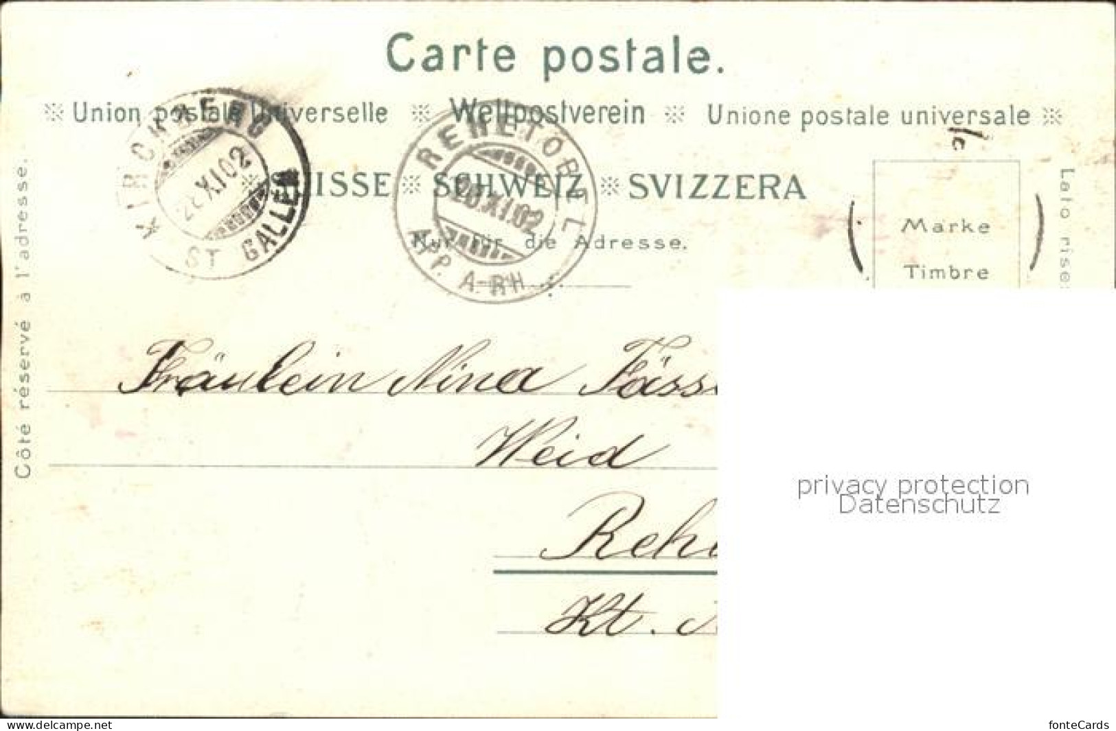 12031589 Gaehwil Alt Toggenburg St Idda Graefin Briefschwalbe Kuenstlerkarte Nac - Other & Unclassified