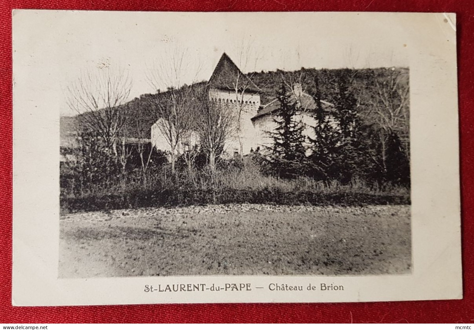 CPA -  St Laurent Du Pape - Château De Brion - Other & Unclassified