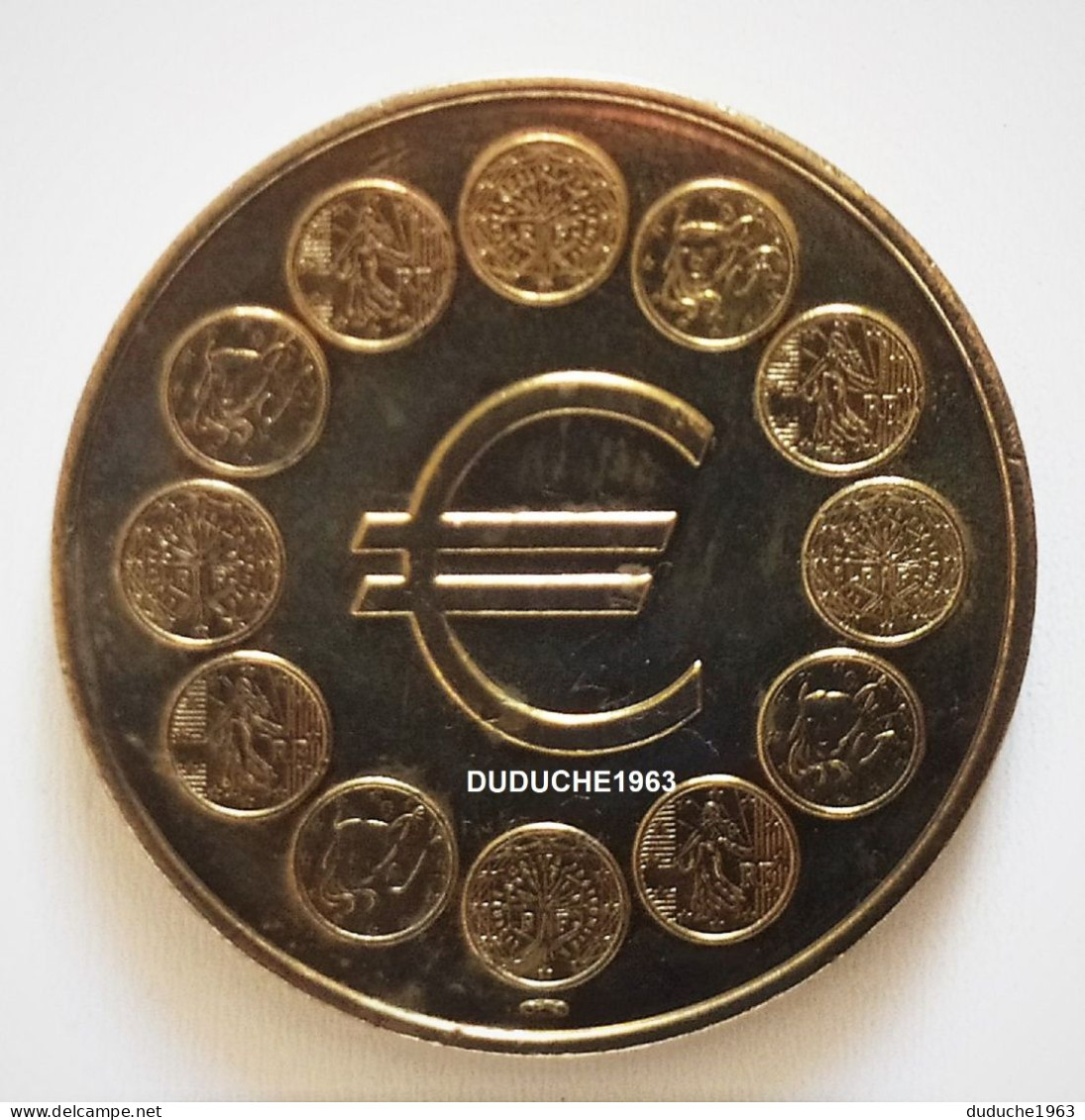 Monnaie De Paris 75.Paris - Logo Euro 12 Pièces 2004 - 2004