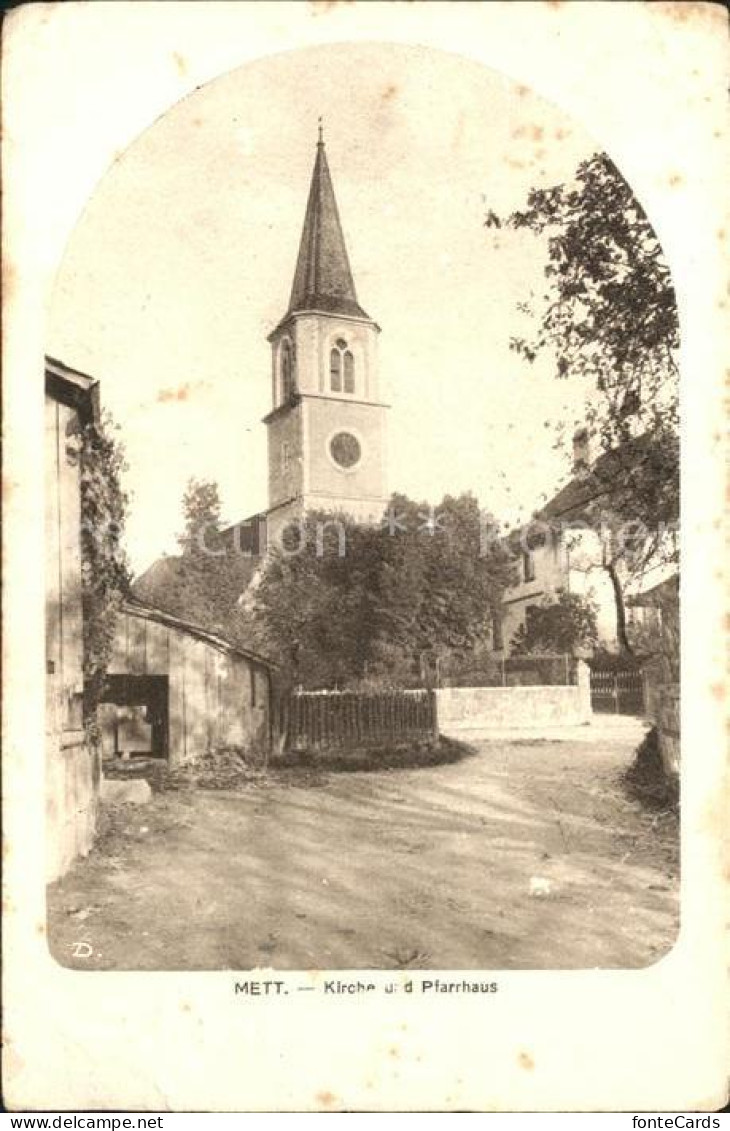 12031459 Mett Oberschlatt Kirche Und Pfarrhaus Mett Oberschlatt - Other & Unclassified