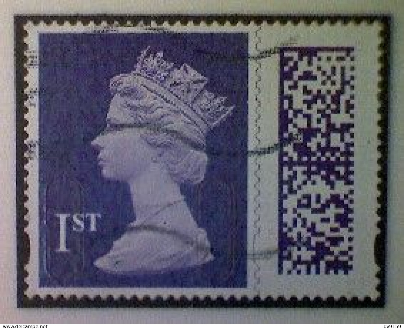 Great Britain, Scott MH501, Used (o), 2022 Machin (MFIL/M22L), Queen Elizabeth II, 1st, Violet - Série 'Machin'