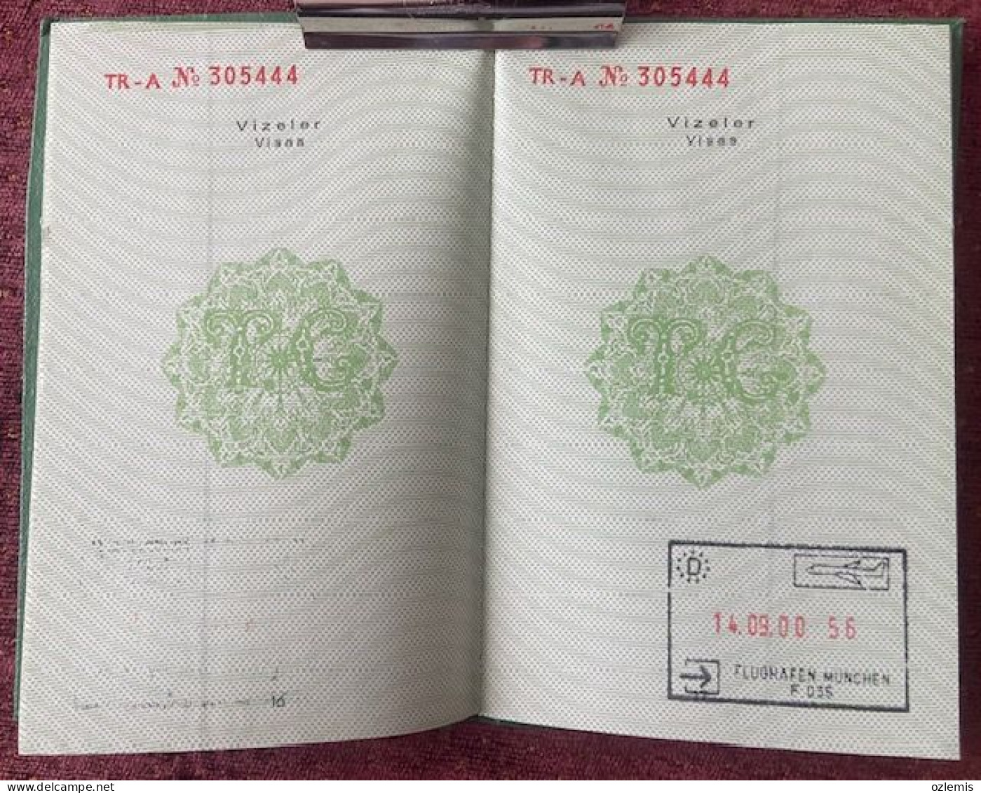 SPECIAL PASSPORT  PASSEPORT, 1996 ,USED - Collections