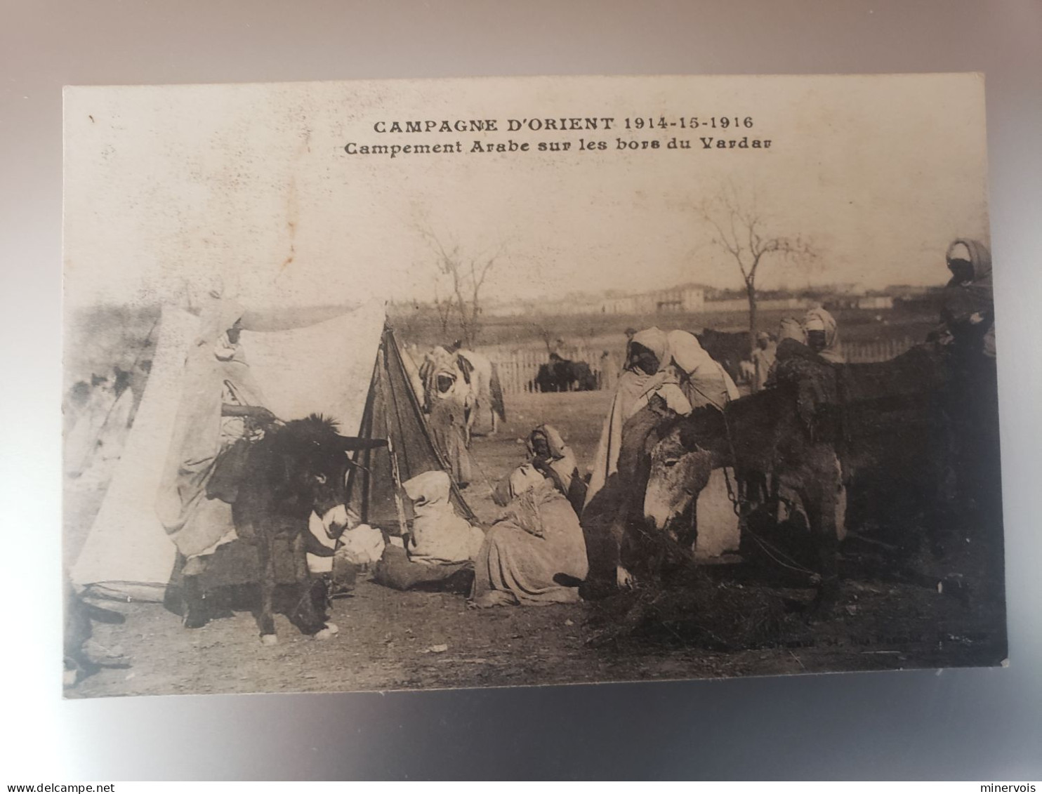 Salonique - Campement Arabe Sur Les Bords Du Vardar - Grèce