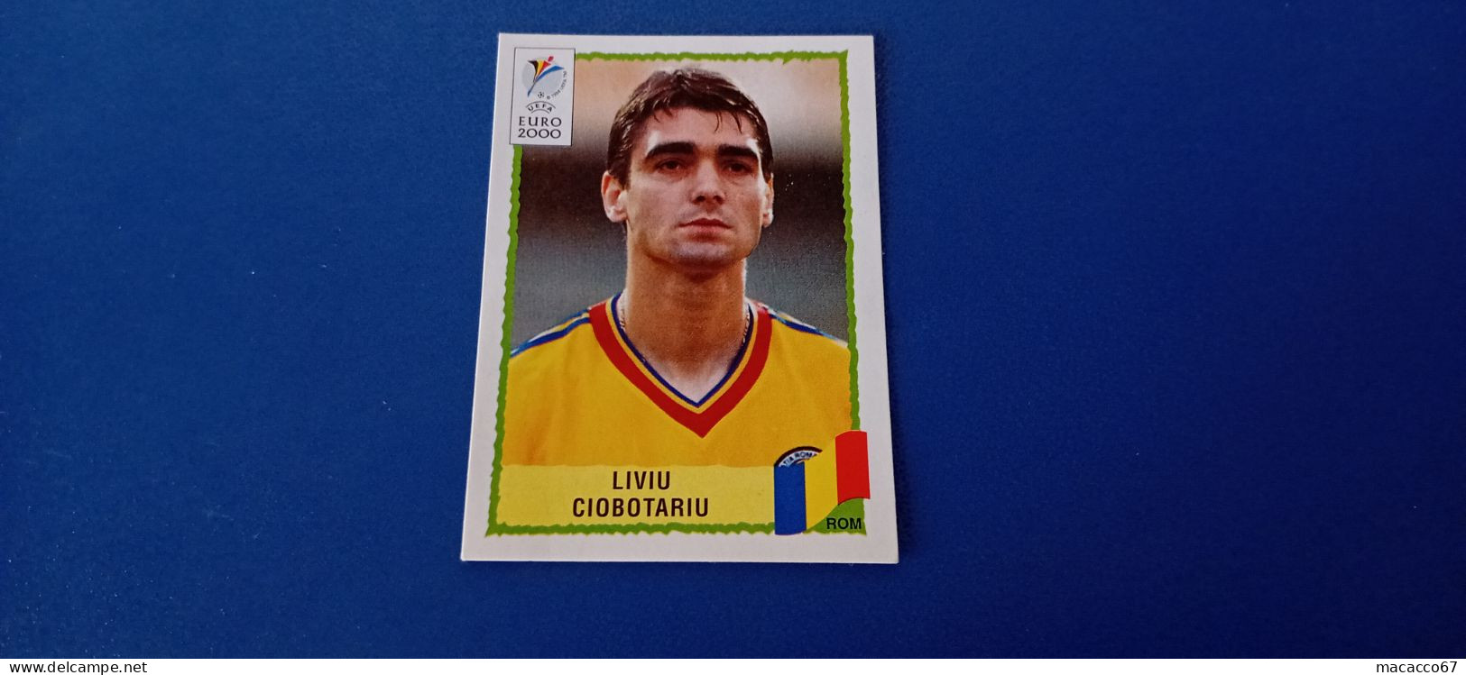 Figurina Panini Euro 2000 - 031 Ciobotariu Romania - Italiaanse Uitgave