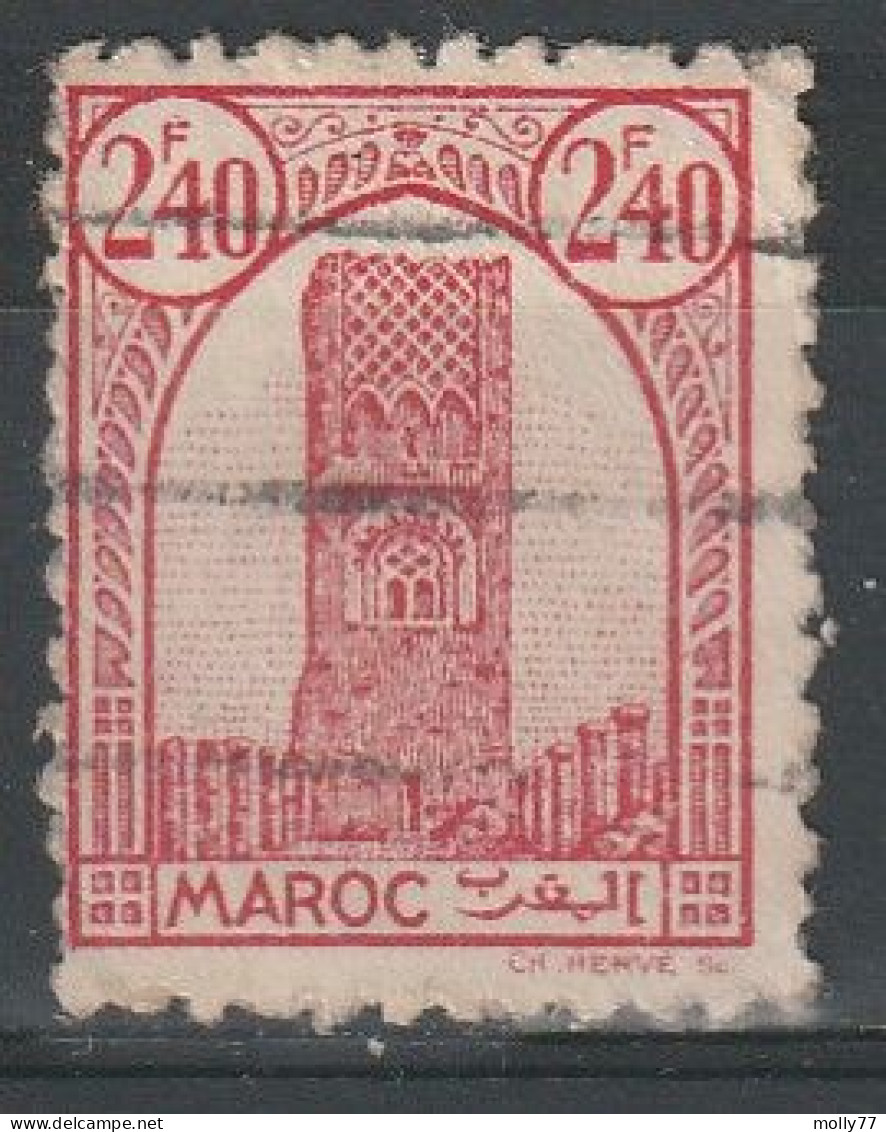 Maroc N°215 - Oblitérés