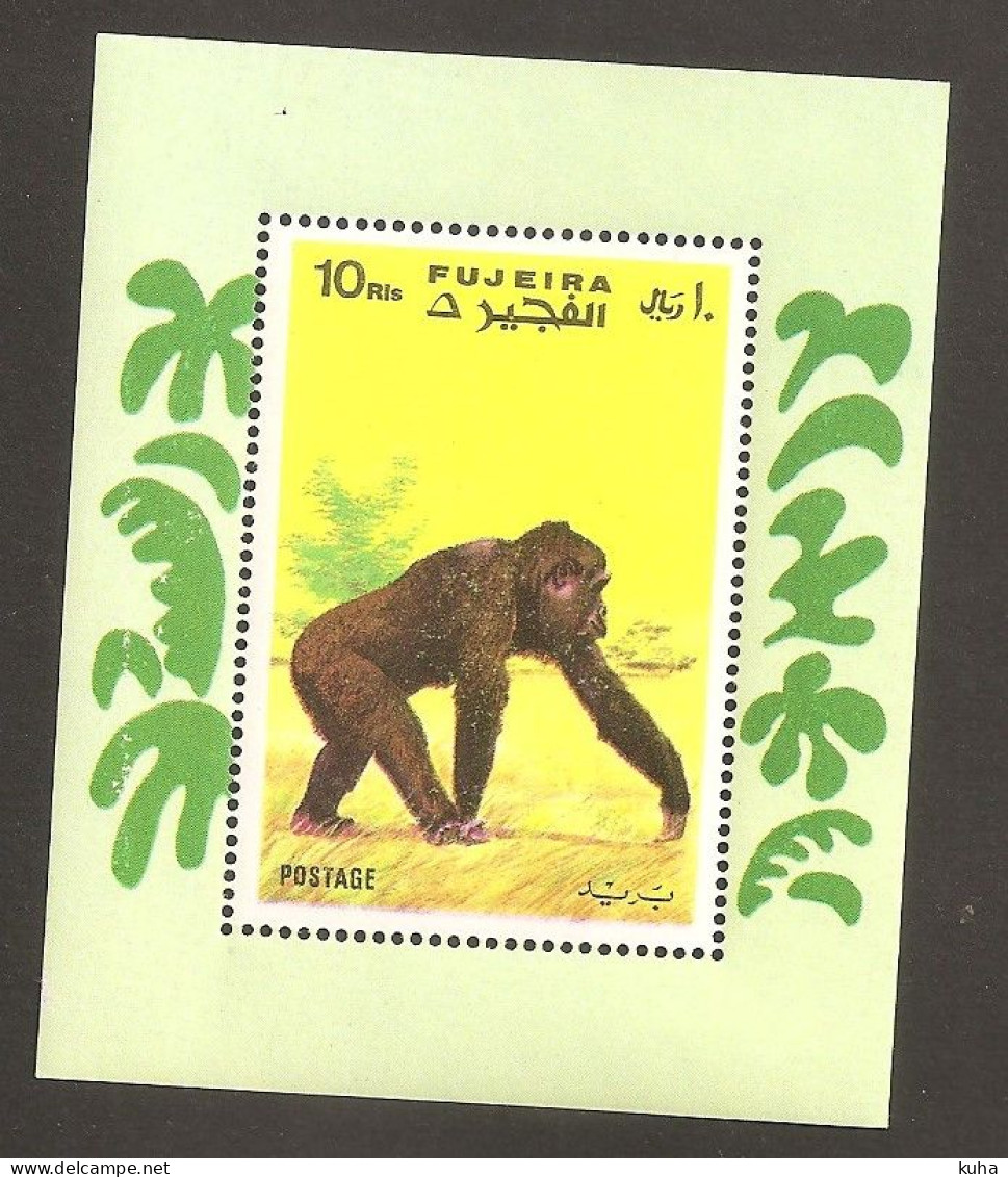 Fujeira Monkey MNH - Gorilles