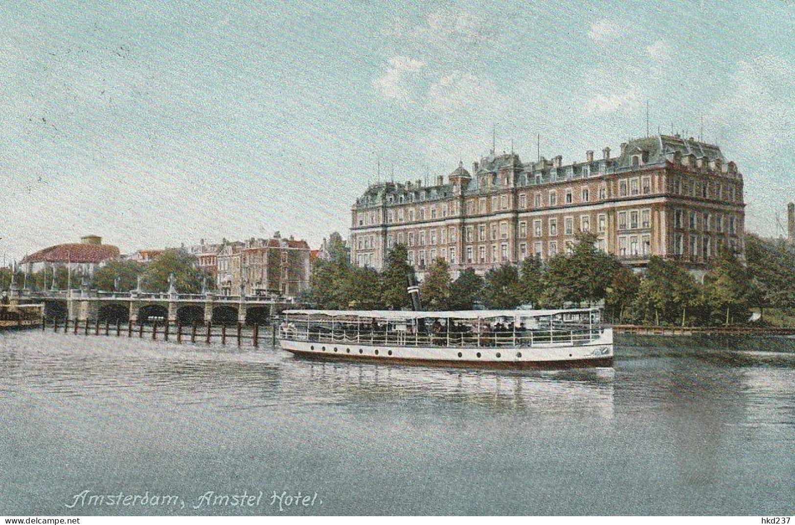 Amsterdam Amstel Hotel Tram Schip # 1907    4243 - Amsterdam