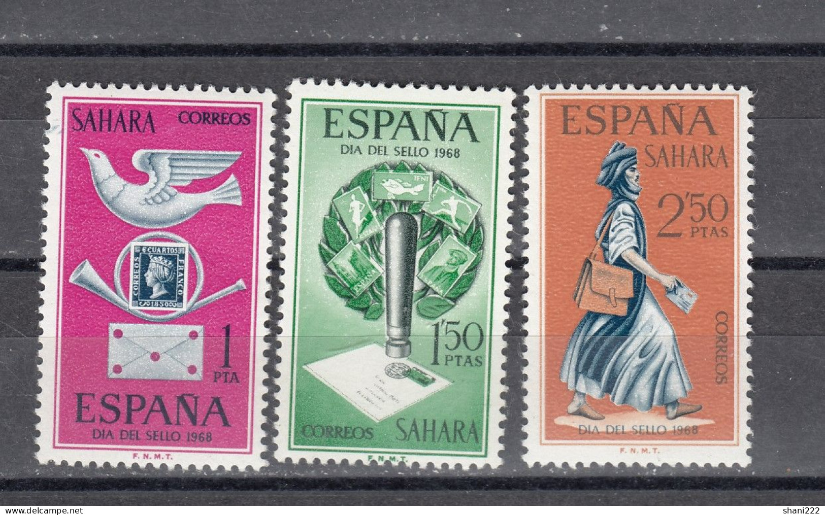 Spanish Sahara, 1968 Day Of The Stamp MNH   (e-841) - Spanische Sahara