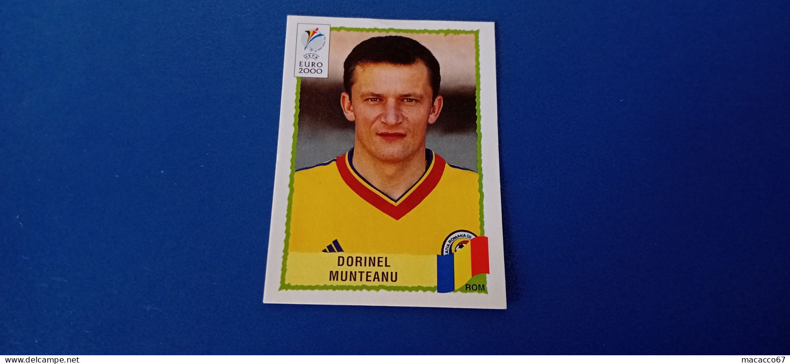 Figurina Panini Euro 2000 - 039 Munteanu Romania - Edition Italienne