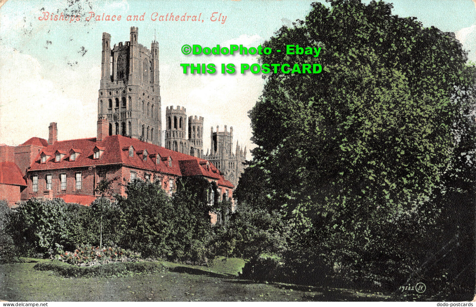 R353890 Ely. Bishops Palace And Cathedral. Valentines Series. 1910 - World