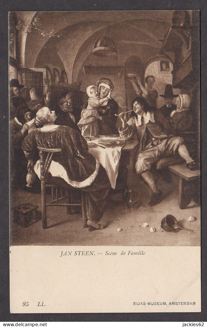 PS138/ Jan STEEN, *Scène De Famille*, Amsterdam, Rijksmuseum - Paintings