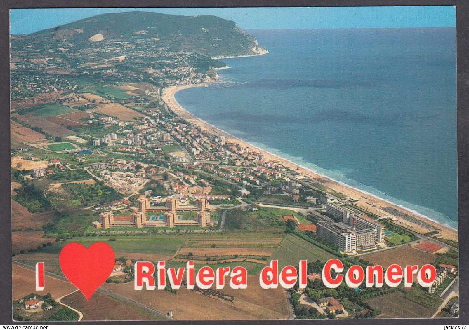 123935/ Riviera Del Conero, Veduta Aerea - Sonstige & Ohne Zuordnung