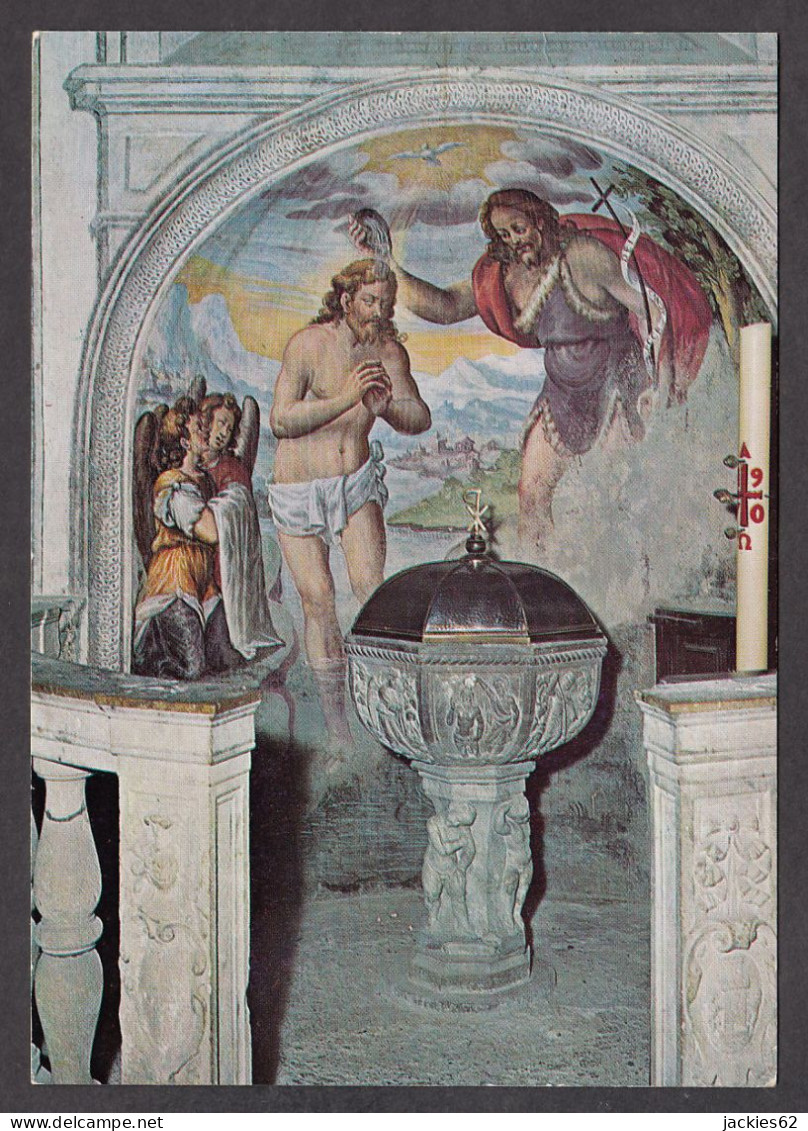 PS177/ Andrea SOLARI, *Il Battesimo*, Carona, Chiesa Parrocchiale - Peintures & Tableaux