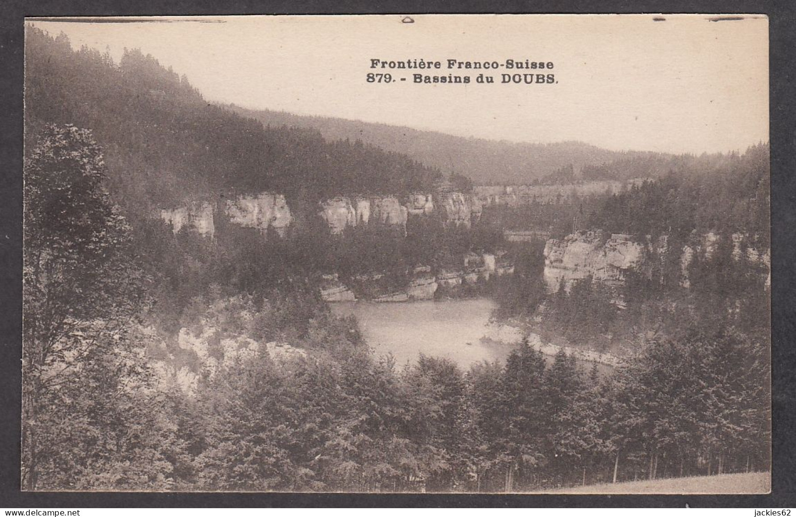 100330/ VILLERS-LE-LAC, Les Bassins Du Doubs, Frontière Franco-Suisse - Autres & Non Classés