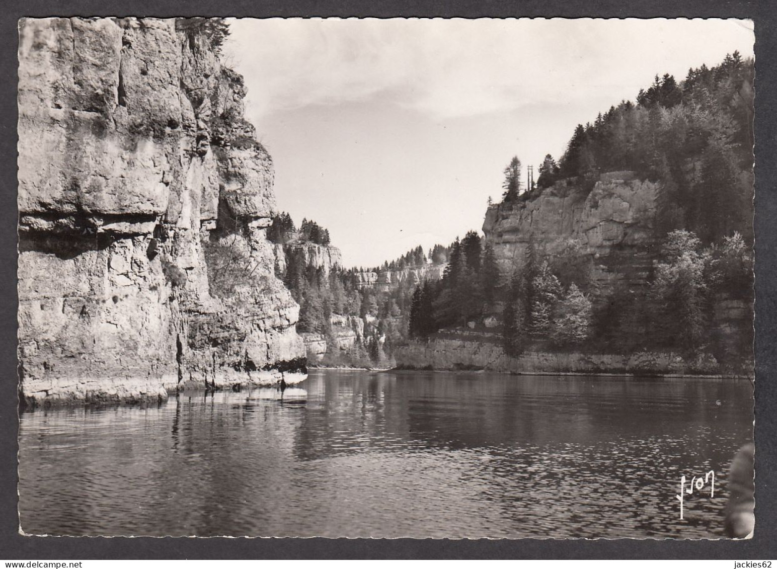 100328/ VILLERS-LE-LAC, Les Bassins Du Doubs, Rocher Louis-Philippe - Autres & Non Classés