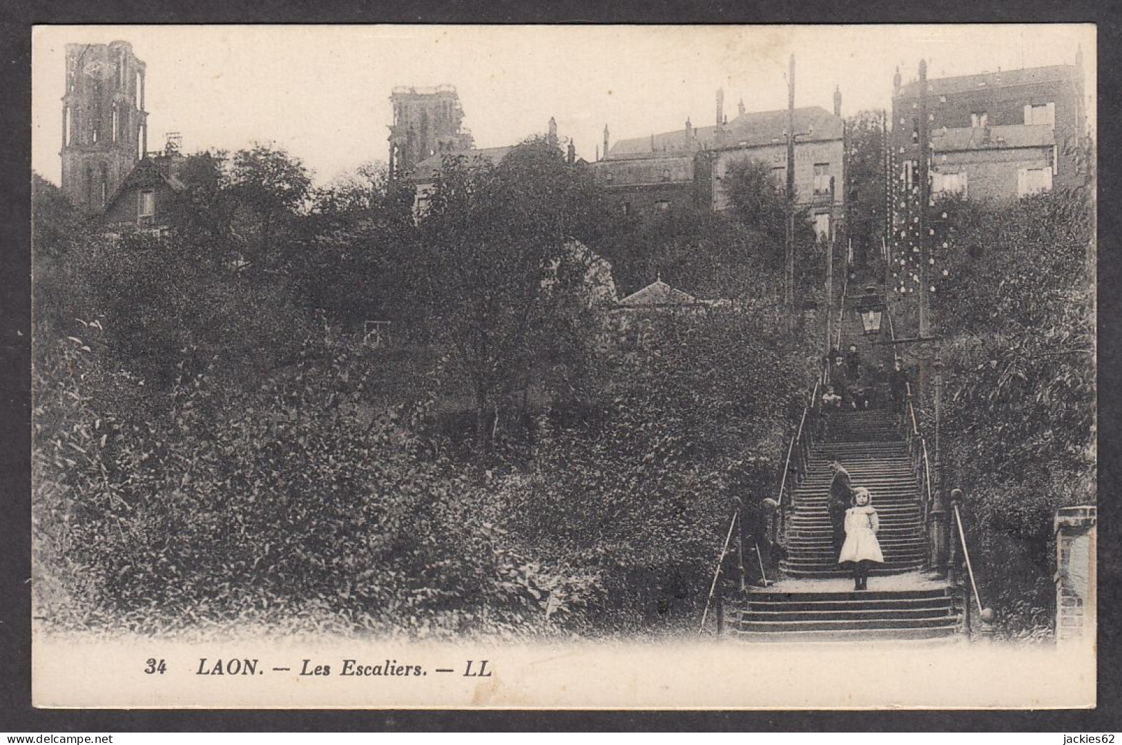 098919/ LAON, Les Escaliers - Laon