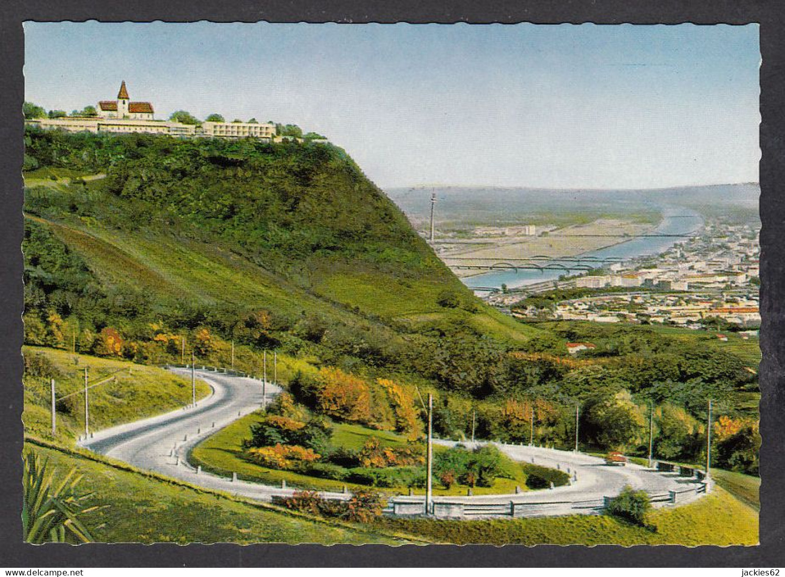 108008/ WIEN, Kahlenberg, Höhenstrasse Mit Blick Auf Wien - Autres & Non Classés