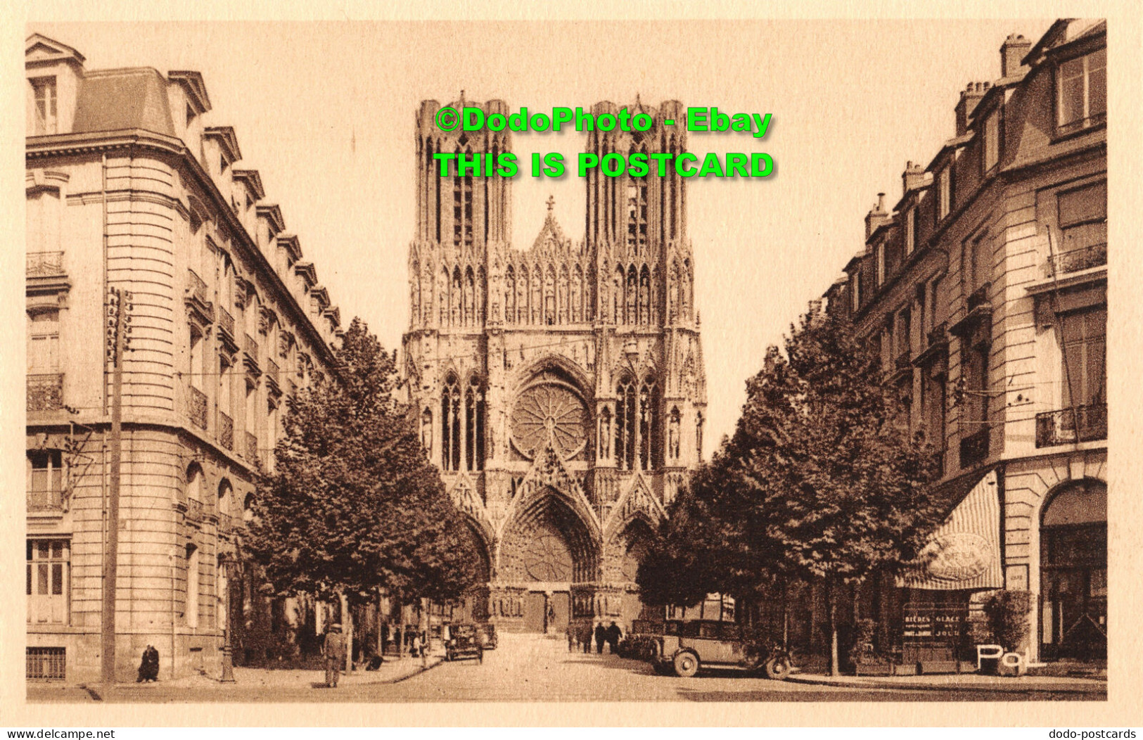 R353899 La Ville Renaissante. Reims. Rue Libergier. Vers La Cathedrale. Pol. Jac - World