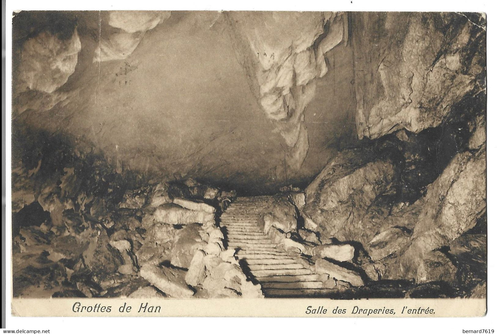 Belgique -  Grotte De Han - Salle Des Draperies , L'entree - Rochefort