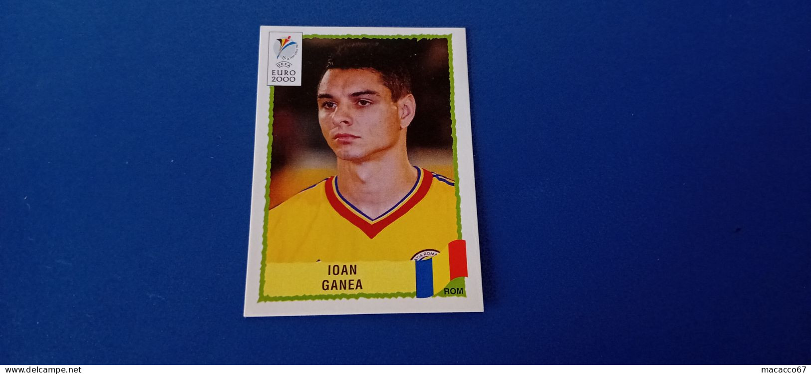 Figurina Panini Euro 2000 - 046 Ganea Romania - Edition Italienne