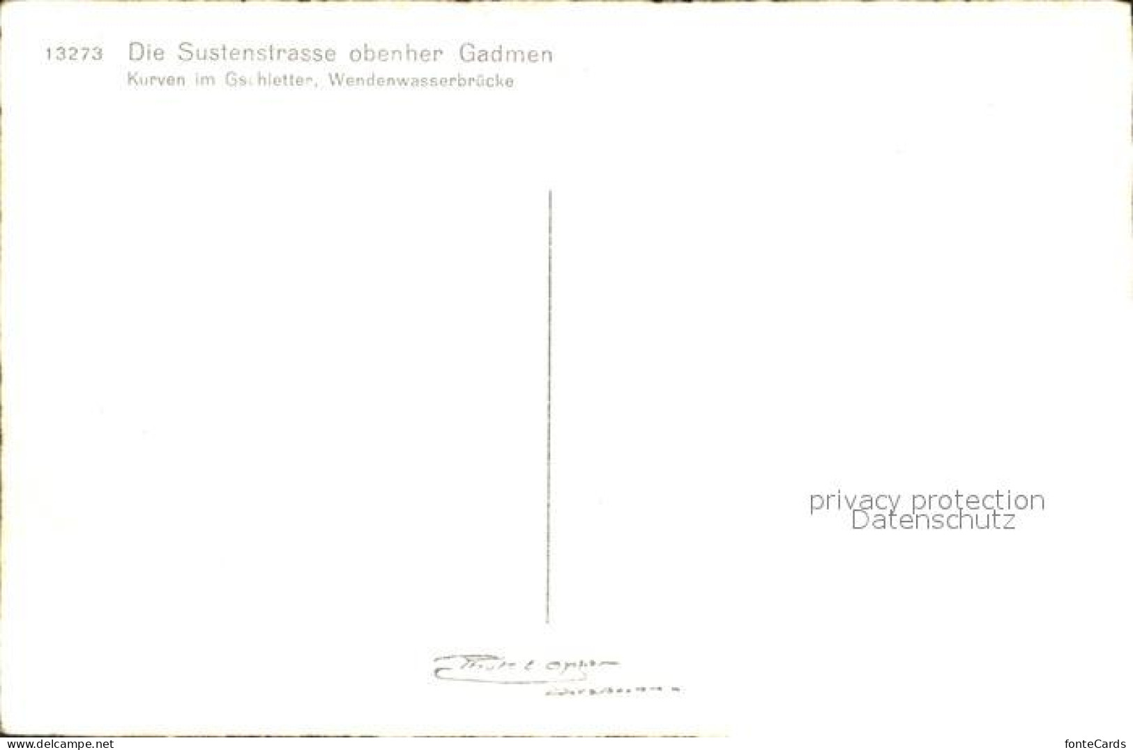 12019829 Gadmen Sustenstrasse Alpenpass Gadmen - Sonstige & Ohne Zuordnung