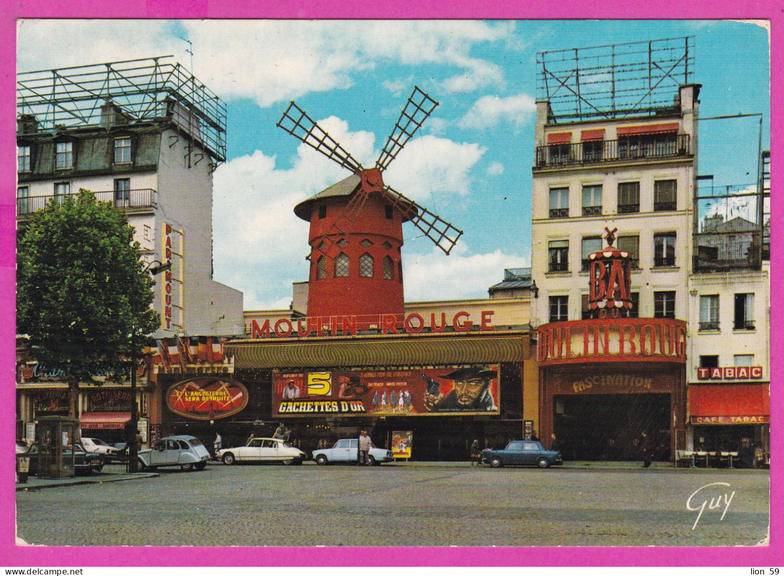 294173 / France - PARIS Moulin Rouge Place Blanche PC 1979 USED 1.20 Fr. Sabine De Gandon Flamme Do Not Drink And Drive - 1977-1981 Sabine Of Gandon