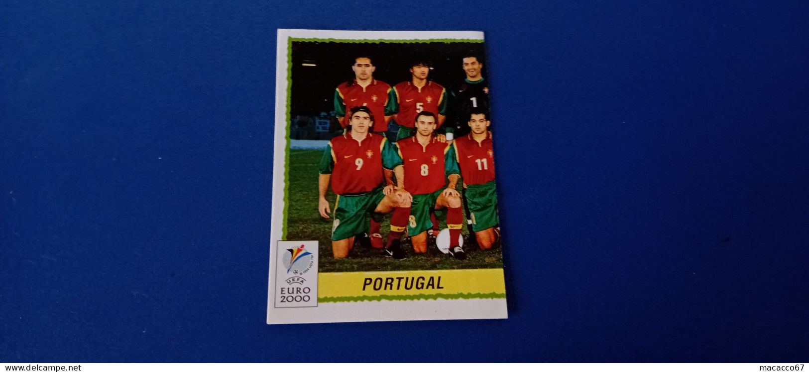 Figurina Panini Euro 2000 - 050 Squadra Portogallo Sx - Italiaanse Uitgave