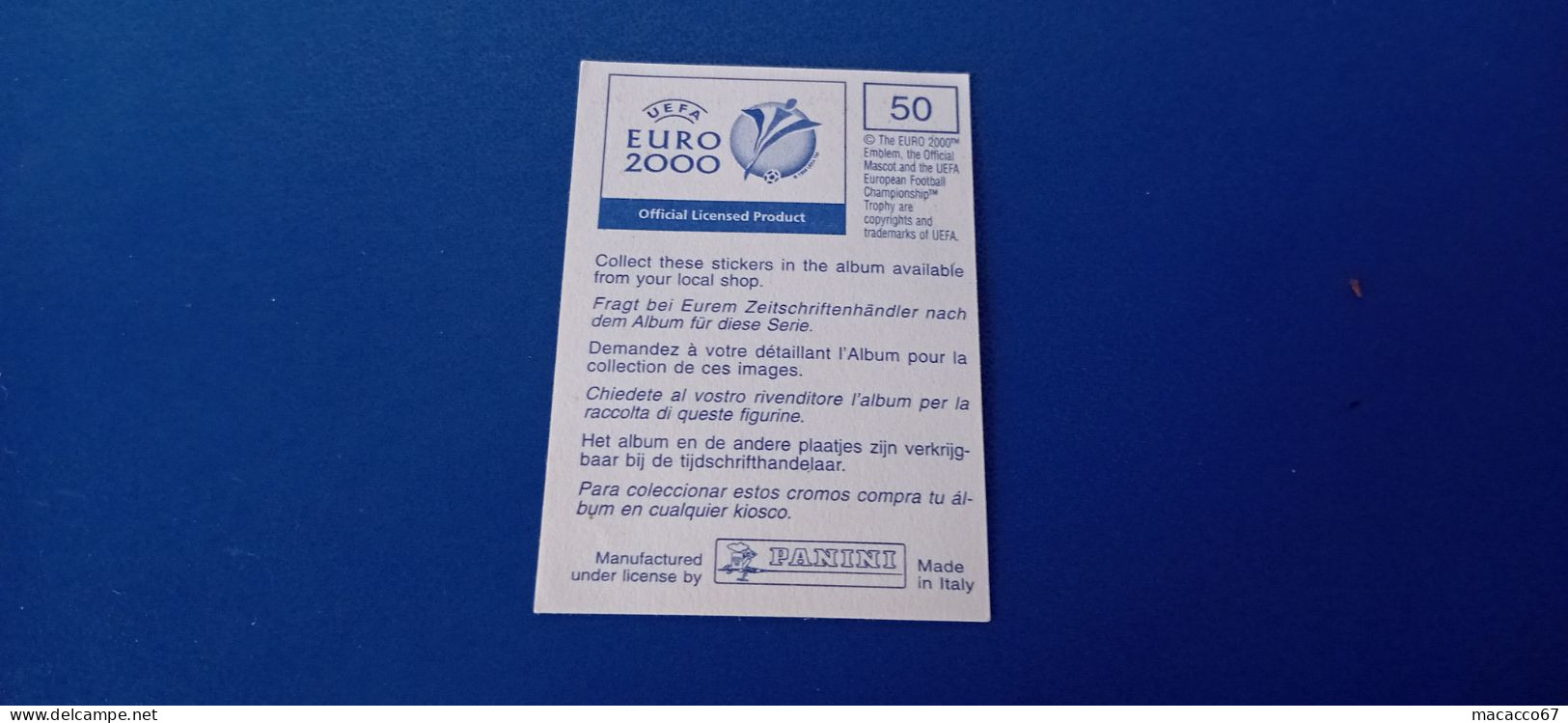 Figurina Panini Euro 2000 - 050 Squadra Portogallo Sx - Italiaanse Uitgave