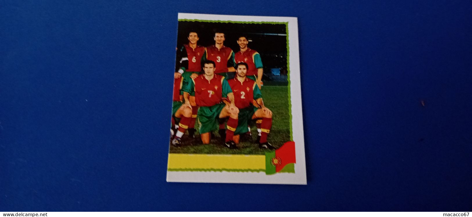 Figurina Panini Euro 2000 - 051 Squadra Portogallo Dx - Edition Italienne