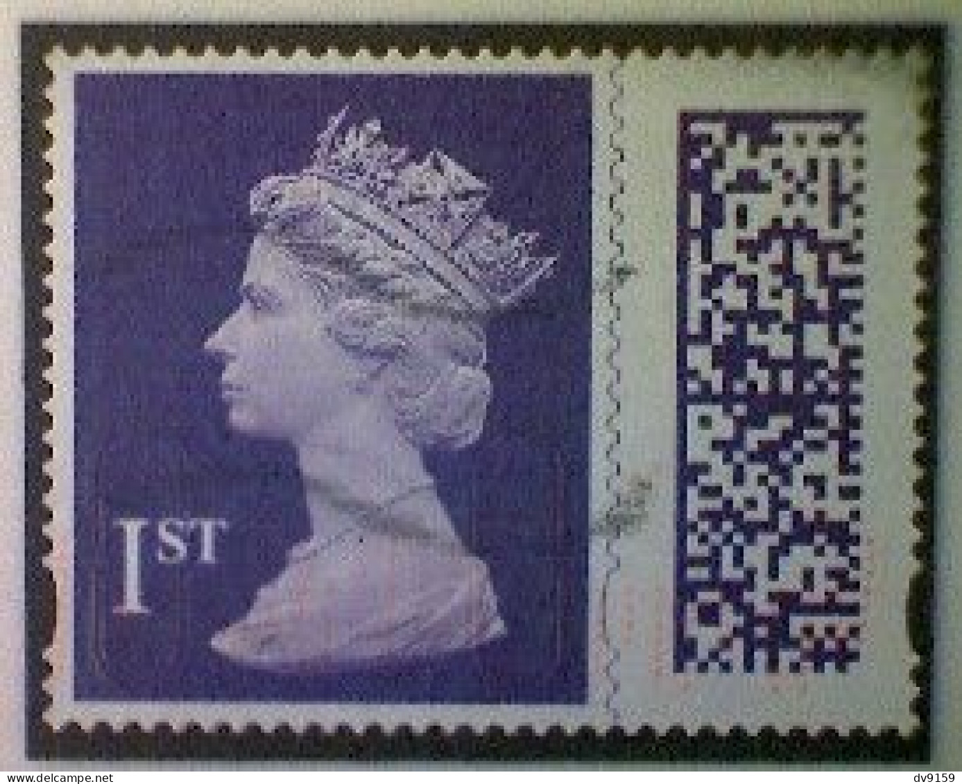 Great Britain, Scott MH501, Used (o), 2022 Machin (MEIL/M22L) Queen Elizabeth II, 1st, Violet - Machin-Ausgaben