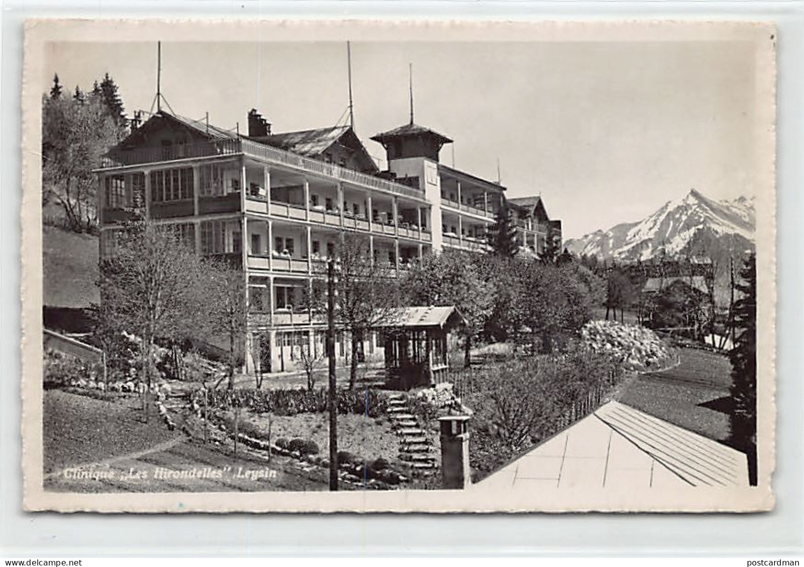 Suisse - LEYSIN (VD) Clinique Les Hirondelles - Ed. E. Kull 321 - Leysin