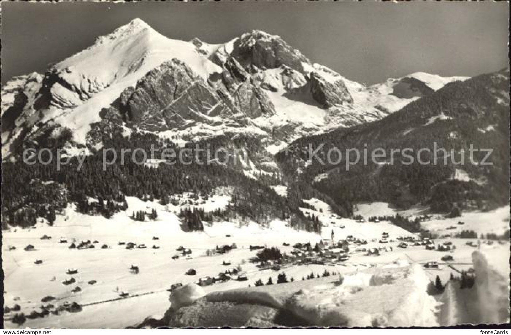 12016369 Wildhaus SG Mit Schafberg Und Saentis Skigebiet Obertoggenburg Wildhaus - Autres & Non Classés