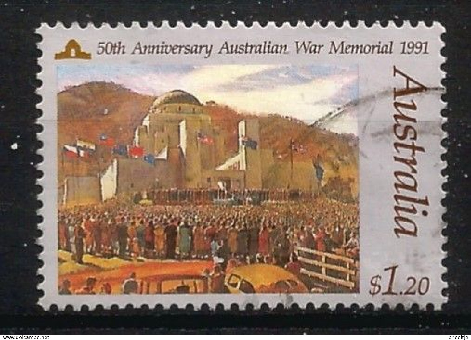Australia 1991 Canberra Monument 50th Anniv. Y.T. 1201 (0) - Oblitérés