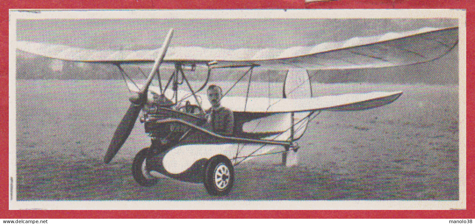 Pou Du Ciel. Avion Conçu Par Henri Mignet. Larousse 1960. - Documents Historiques