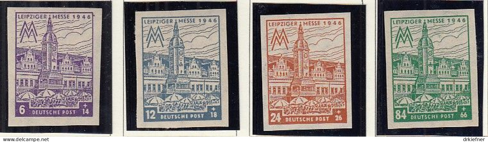 SBZ  162-165 BX, Postfrisch **, Leipziger Messe, 1946 - Mint