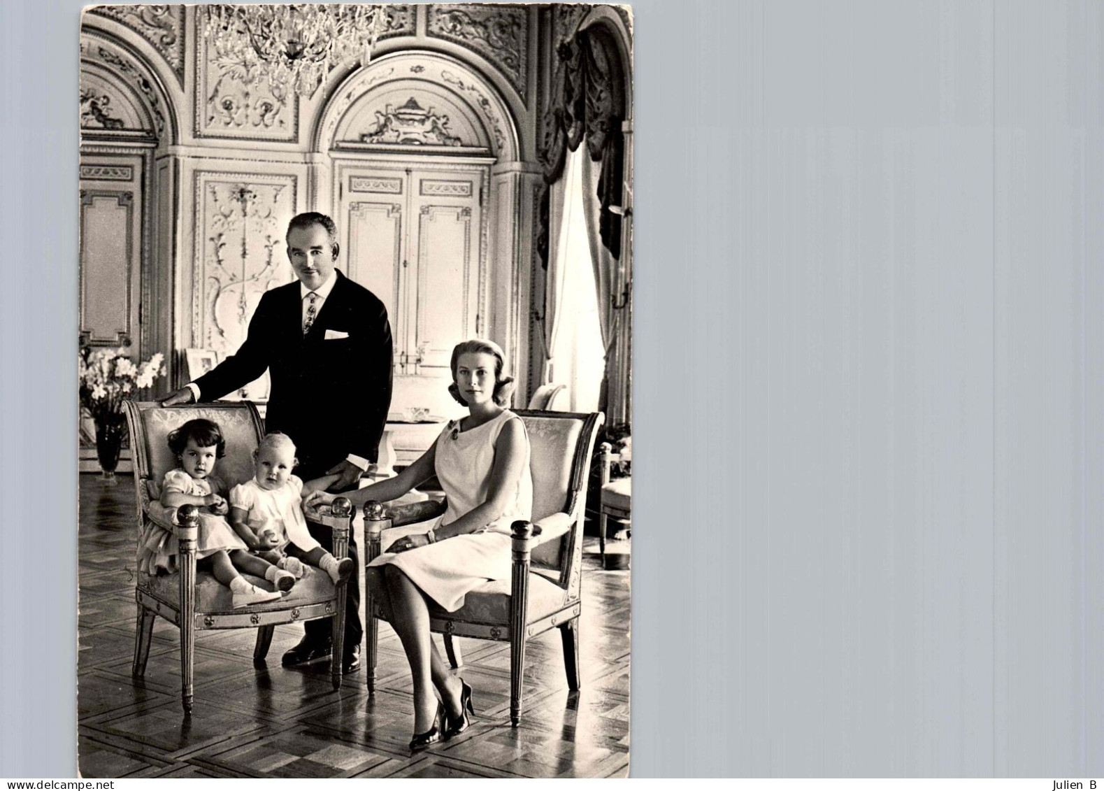 Prince Rainier III, La Princesse Grace, Prince Albert, Princesse Caroline De Monaco - Familles Royales