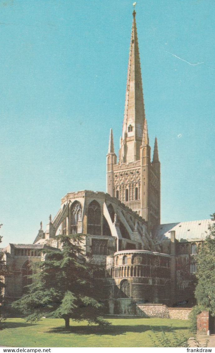 Postcard - Norwich Cathedral From The North-East - Card No.knc11 - Very Good - Unclassified