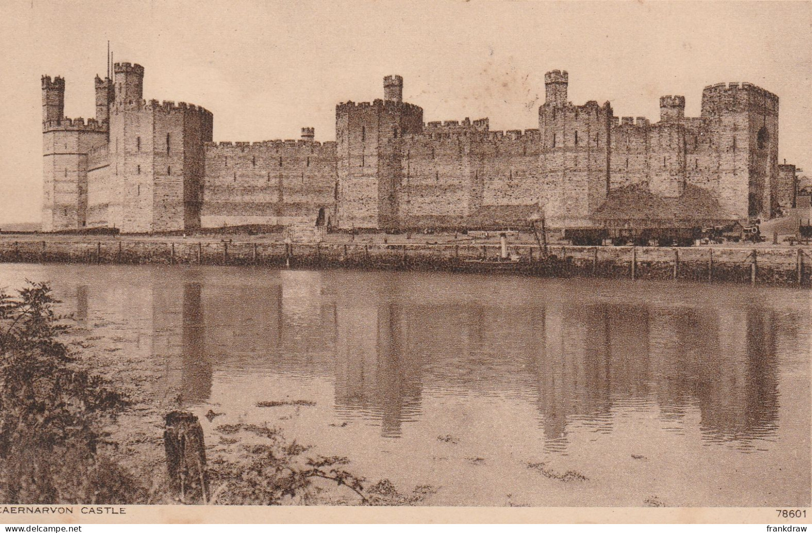 Postcard - Caernarvon Castle - Card No.78601 - Very Good - Unclassified