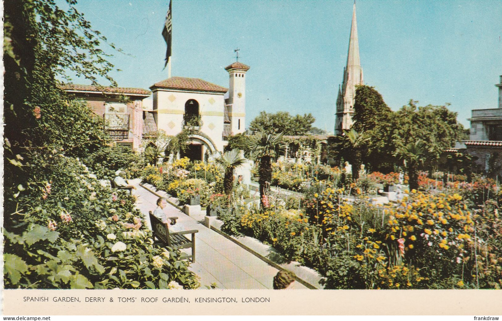 Postcard - Kensington, London - Derry And Tom's Roof Garden - No Card No - Very Good - Unclassified