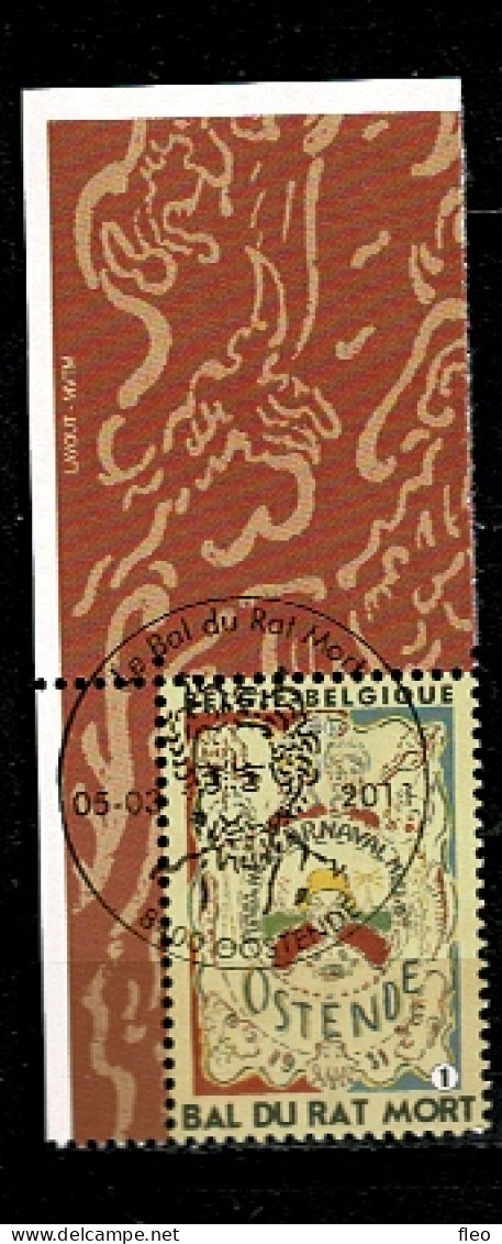 2011 4104 Postfris Met 1édag Stempel : HEEL MOOI ! MNH Avec Cachet 1er Jour "Bal Du Rat Mort / Dode Rat Ball / To .... " - Unused Stamps