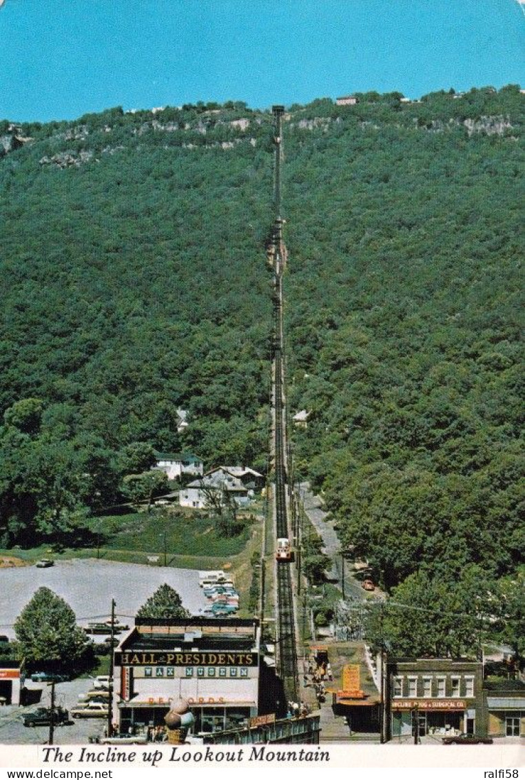 1 AK USA / Tennessee * The Incline Up Lookout Mountain In Chattanooga - America's Most Amazing Mile * - Chattanooga