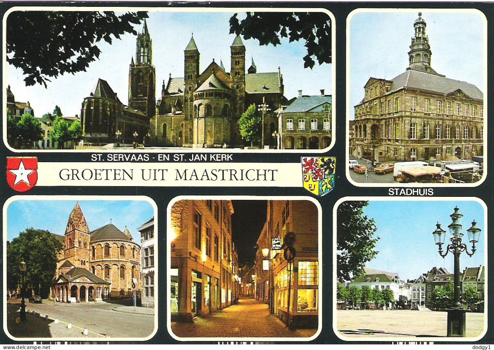 SCENES FROM MAASTRICHT, HOLLAND. UNUSED POSTCARD My8 - Maastricht