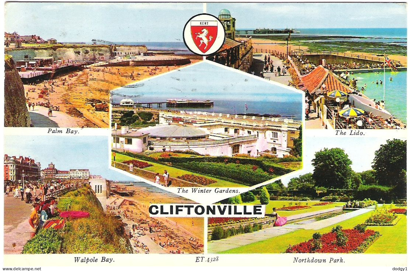 SCENES FROM CLIFTONVILLE, KENT. Circa 1978 USED POSTCARD My8 - Other & Unclassified