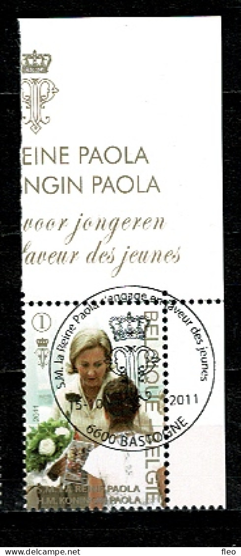 2011 4184 Postfris Met 1édag Stempel : HEEL MOOI ! MNH Avec Cachet 1er Jour "Reine Paola - Koningin Paola .... " - Ongebruikt