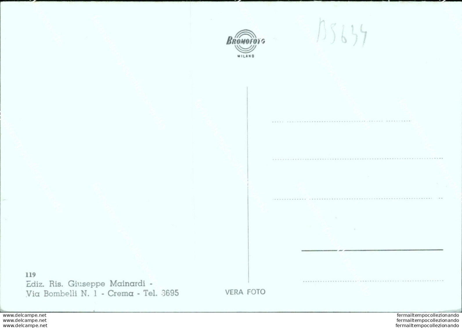 Bs634 Cartolina  Crema Viale Rimembranze Cremona  Lombardia - Cremona