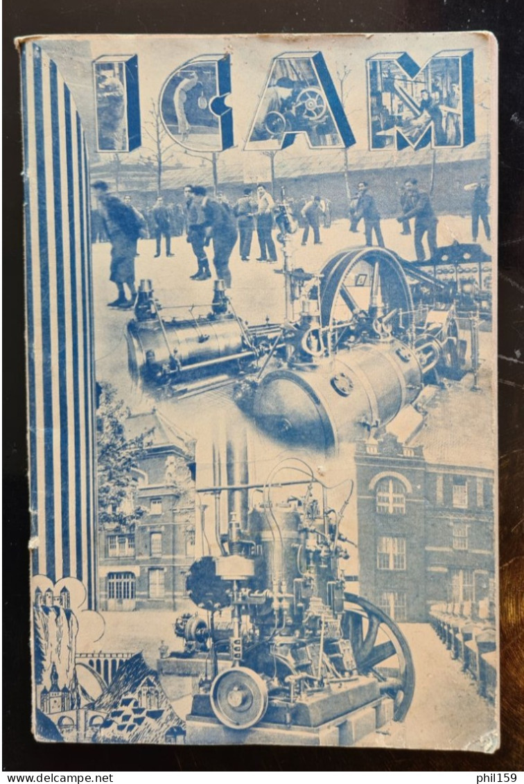 Bulletin Annuel Des élèves De L'ICAM 1936-1937 - Diplome Und Schulzeugnisse