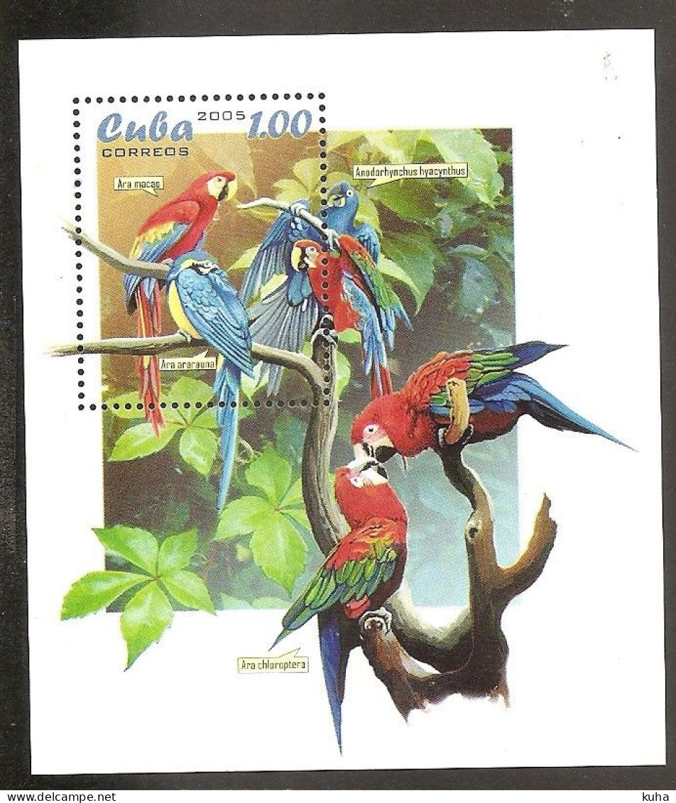 Cuba Bird  MNH - Parrots